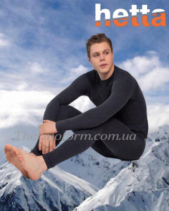 Термофутболка джемпер мужской Hetta с шерстью